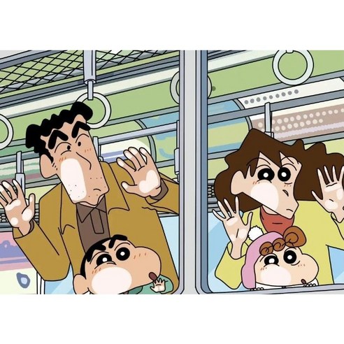 보석십자수 짱구는 못말려 귀여운 캐릭터 쉬운 다이어몬드페이팅 집순이 큐빅취미 DIY 만들기세트 15종, 30*40, 08