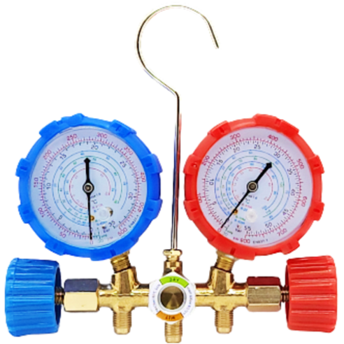 매니폴드 게이지 세트: 구신냉매 및 신냉매 호환