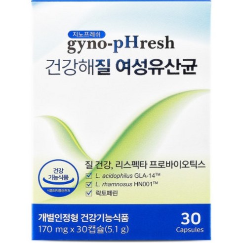 식약처인증 질유산균 갱년기 여성 유산균 영양제 질내유익균 질건강 리스펙타 락토페린 프로바이오틱스 50억 장건강 신바이오틱스 질염 감소 코팅 개별인정형 건강기능식품 30캡슐 리뷰 후기