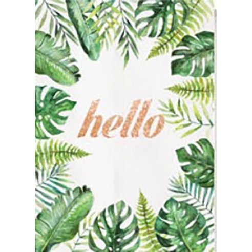 북유럽 도어커튼, hello