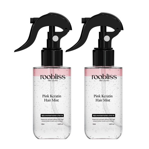 단백질 헤어미스트 노워시 케라틴 트리트먼트 퍼퓸, 2개, 120ml