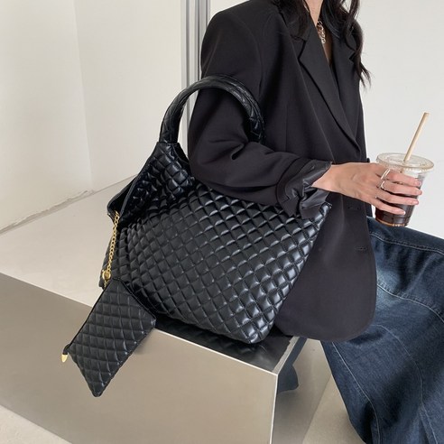 로랑 퀼팅 숄더백 토드백
