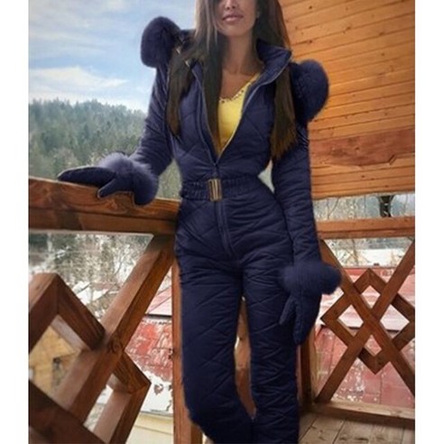 FANSYLI 2022봄 여성 스키복 방풍방수야상 스키복+바지남 캠핑왕따뜻한복세트579호 1F