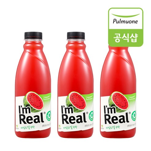 풀무원 아임리얼 수박, 190ml, 24개