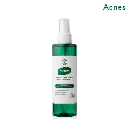 아크네스 퍼펙트 솔루션 릴리프 바디 미스트 210ml, 1개, 210g