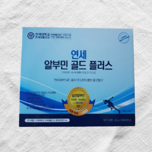 연세생활건강 알부민 골드 플러스 600g, 30회분, 600g, 3박스