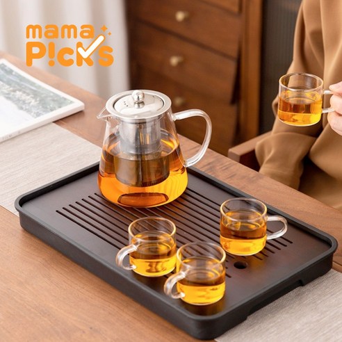 마마픽스 차주전자 티메이커 내열유리 티포트, 티포트-950ml, 1개 - 티포트 | 쿠팡