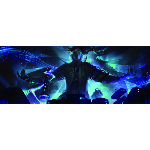 올인몰 리그오브레전드 장패드 롤 마우스패드 게이밍장패드 미끄럼방지, 1개, 옵션 12. True Damage 야스오