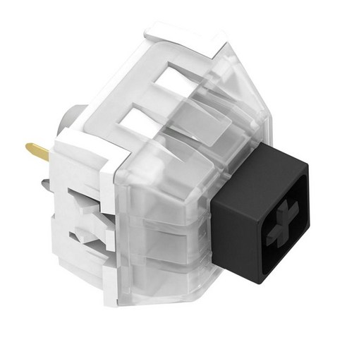기계식 게임용 키보드용 박스 스위치 3핀 스위치 IP56 SMD 호환 플레이트 장착, 검정, 0.6x0.6x0.6 인치, 플라스틱