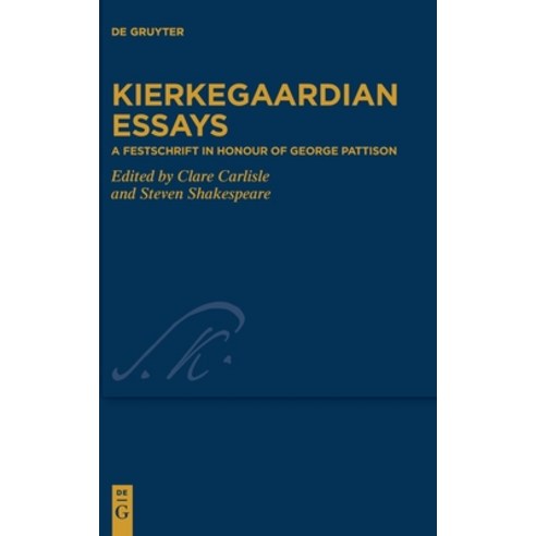 (영문도서) Kierkegaardian Essays Hardcover, de Gruyter, English, 9783110741995