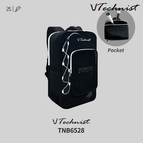 셔틀콕처럼 가벼운 하루를! 테크니스트 백팩, 당신의 코트 위 동반자