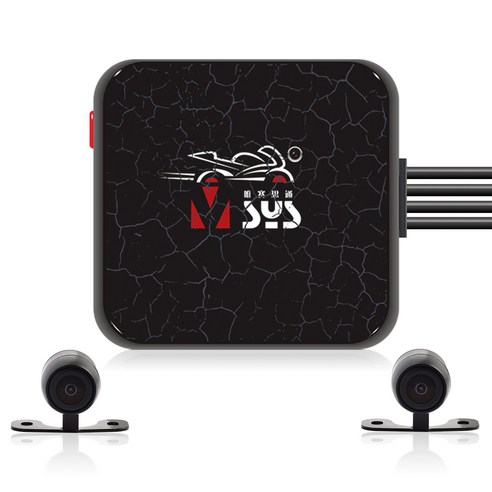 [VSYS공식] VSYS D6RL WiFi 오토바이 블랙박스 2채널 방수 1080P 야간 비전 카메라 자전거 스쿠터 블랙 박스