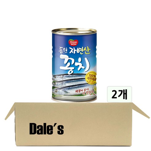 데일즈기획 동원 꽁치, 400g, 2개