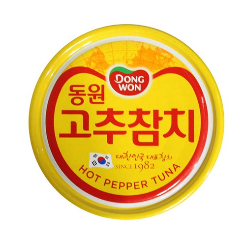 동원 고추 참치, 100g, 60개