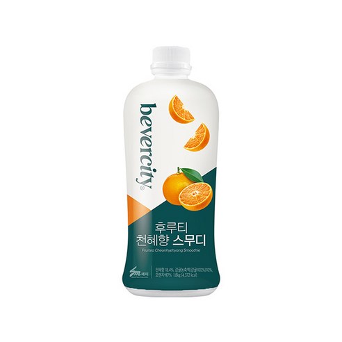 베버시티 후루티 천혜향 스무디 1.8kg, 1개, 1.8L