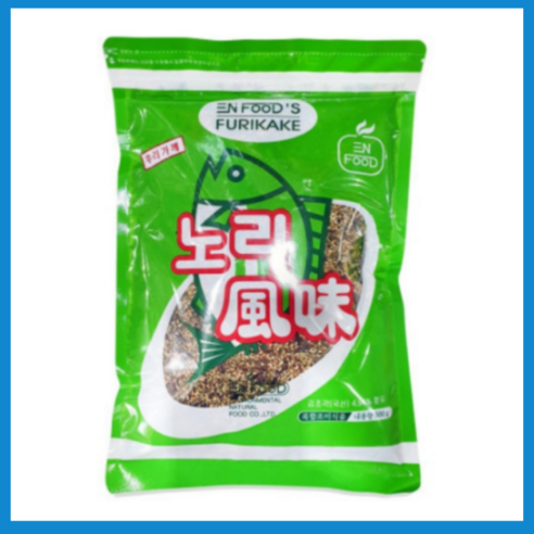 이엔 후리가케 500g x 10봉 연두 후리가께 노리풍 주먹밥, 10개
