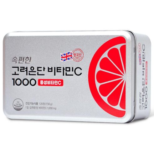 속편한 고려은단 비타민C 1000 중성비타민C 120정, 1개