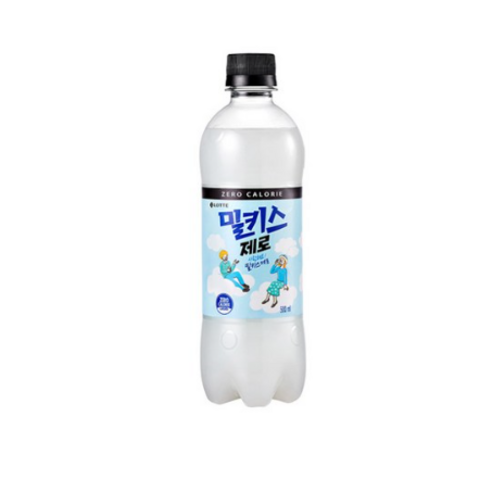 롯데 밀키스 제로, 500ml, 27개