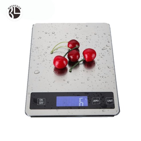 Mosasaur가정용 15kg/1g 식품 베이킹 전자 저울, 5kg/1g(건전지)