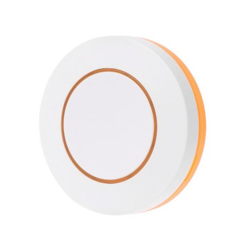 1 단추 둥근 3V 433Mhz 무선 원격 제어 스위치 SOS 공황 초인종 EV1527 칩 학습 유형