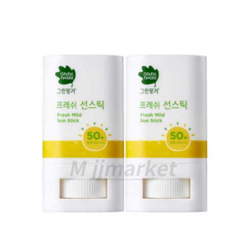 그린핑거 프레쉬 마일드 선스틱 SPF50+ PA++++, 30g, 10set 그린핑거파워쉴드워터프루프선스틱 Best Top5