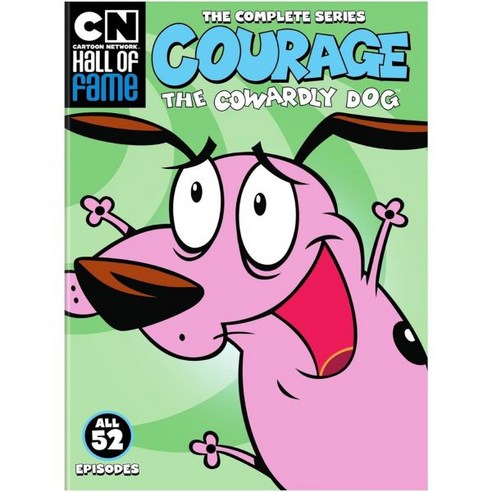 카툰 네트워크 Hall of Fame: Courage the Cowardly Dog Complete Series 미국판 DVD