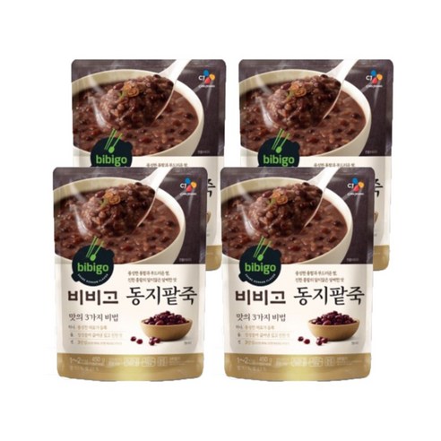 비비고 동지팥죽, 420g, 4개