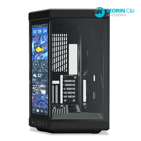 HYTE Y70 Touch: 단순한 케이스를 넘어, 당신의 PC를 특별하게 만들어줄 최고의 선택