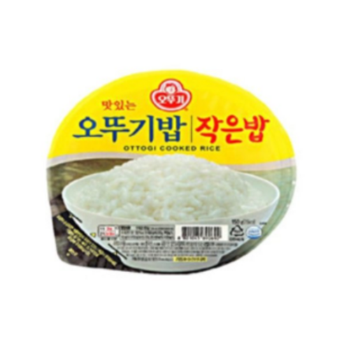 오뚜기 맛있는 작은밥 150g 3개 + 450g 4개 오뚜기밥200g