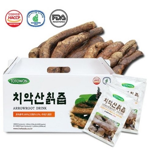 치악산 칡즙 100mlX30포입X6박스, 3L, 6개