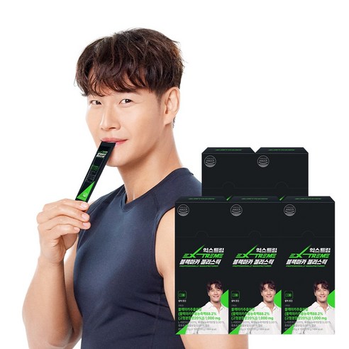 익스트림 블랙마카 젤리스틱, 5개, 300g