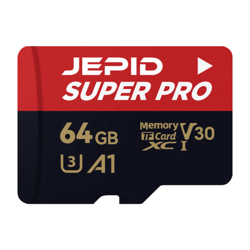 제피드 Micro SD카드 U3 V30 홈캠 CCTV 닌텐도 블랙박스 메모리카드, 1개, 64GB