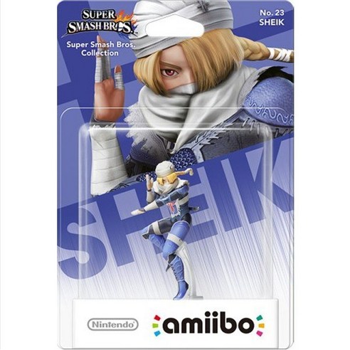 닌텐도 아미보 시크 amiibo 젤다의전설 슈퍼스매시브라더스 정품 새제품(박스개봉시반품불가), 단품(박스개봉시반품불가)