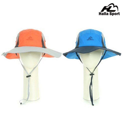 HALLA SPORT 남녀공용 9각햇 (기능성), 오렌지
