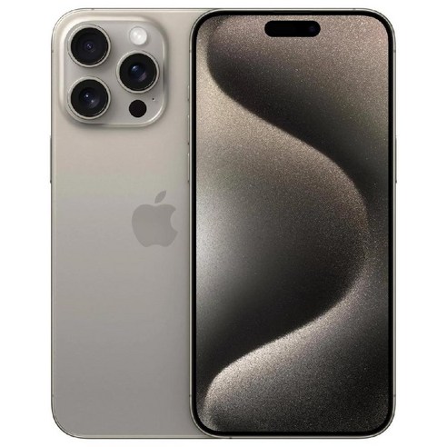 Apple iPhone 15 Pro 미국판 아이폰15 프로 128GB 미국판 무음카메라 (미국 아마존 리뉴), 잠금 해제, 512GB, Black Titanium