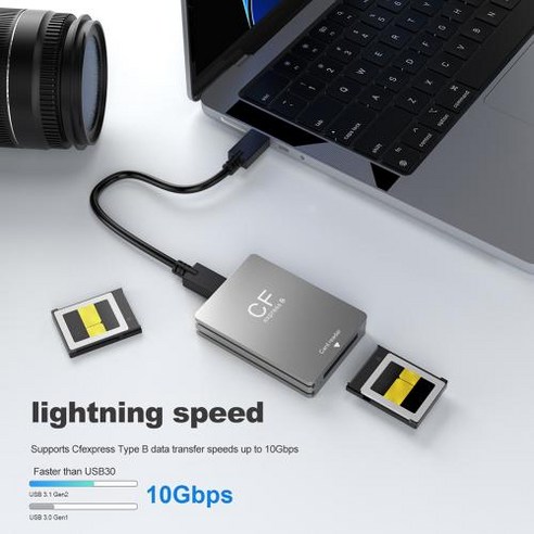 10Gbps B CUSB CFexpress USB USB 카드 케이블 32 CF 타입 포함 CA 카드 SLR용 타입 리더 Express 어댑터 리더 B