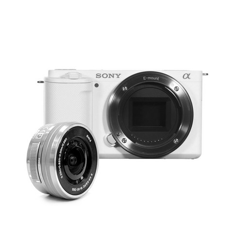 소니 브이로그 ZV-E10 (본체+16-50mm OSS 렌즈포함) (화이트)