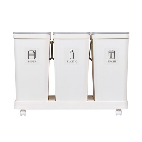 모노플랫 3단 분리수거함으로 쓰레기와의 전쟁, 이제 끝!