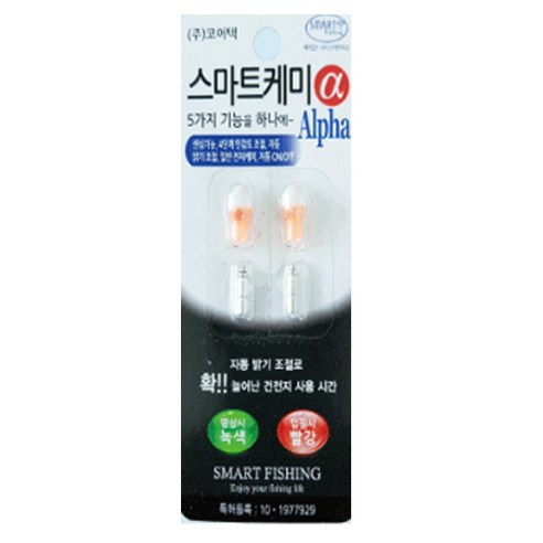스마트케미알파 낚시찌 2p 세트, 1세트