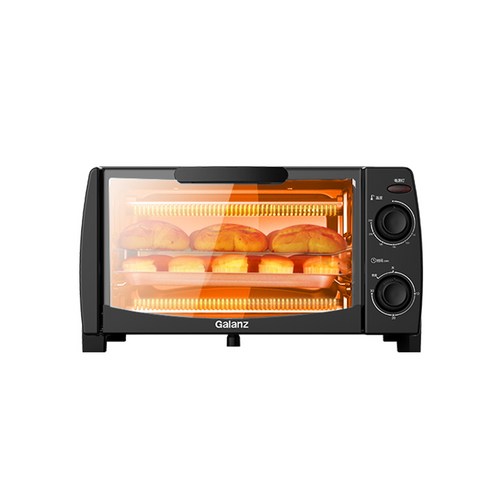 그랜트 전기오븐 KS10Y 가정용 10L 베이킹 미니 오븐, 블랙