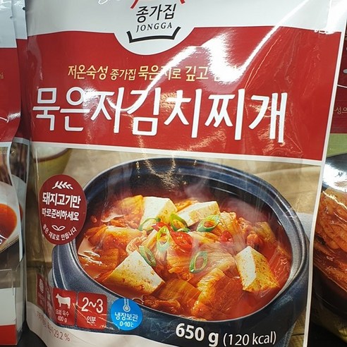 종가집 종가집 묵은지 김치찌개 650g, 1개