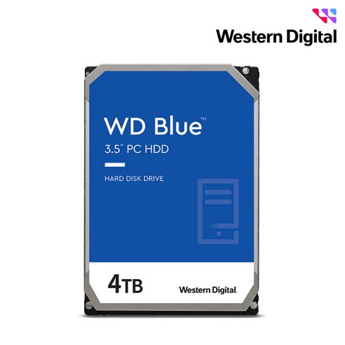 WD Blue HDD, WD40EZAX, 4TB