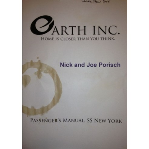 (영문도서) earth inc. Paperback, Lulu.com, English, 9781300916239