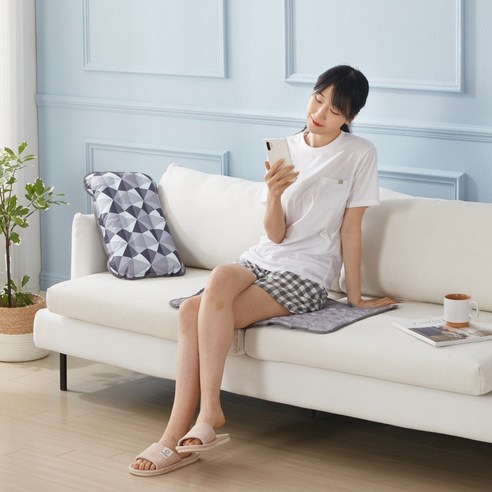 여름의 필수 아이템, 꼼띠아 양면 쿨매트