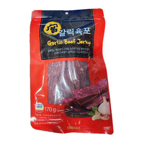 궁 갈릭 쇠고기 소고기 육포 코스트코, 1개, 170g