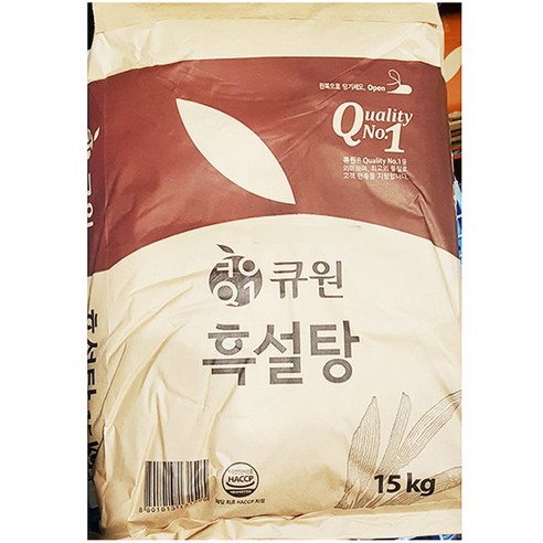 큐원 흑설탕 15kg, 15000g, 1개