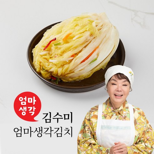 D김수미 엄마생각_백김치_5kg_1, 2개, 5kg