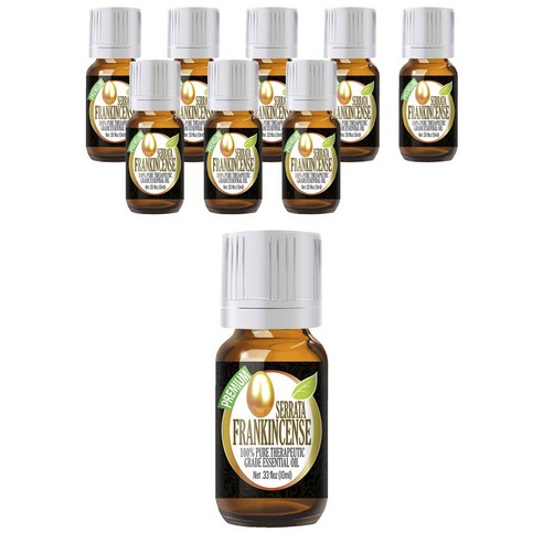 힐링솔루션 에센셜 오일 세라타 프랭킨센스, 9개, 10ml