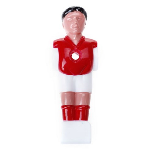 shangren 축구 축구 남자 선수 그림 테이블 남자 교체 부품 FUSSBALL 블랙, 레드