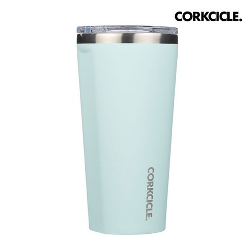 콕시클 텀블러 보온 보냉 진공 스텐 텀블러 보온병 475ml 대용량, 클래식 파우더블루, 1개
